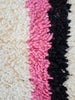 beni ourain pink - Beni ourain rug - orange rug 8x10 - moroccan rug 5x8