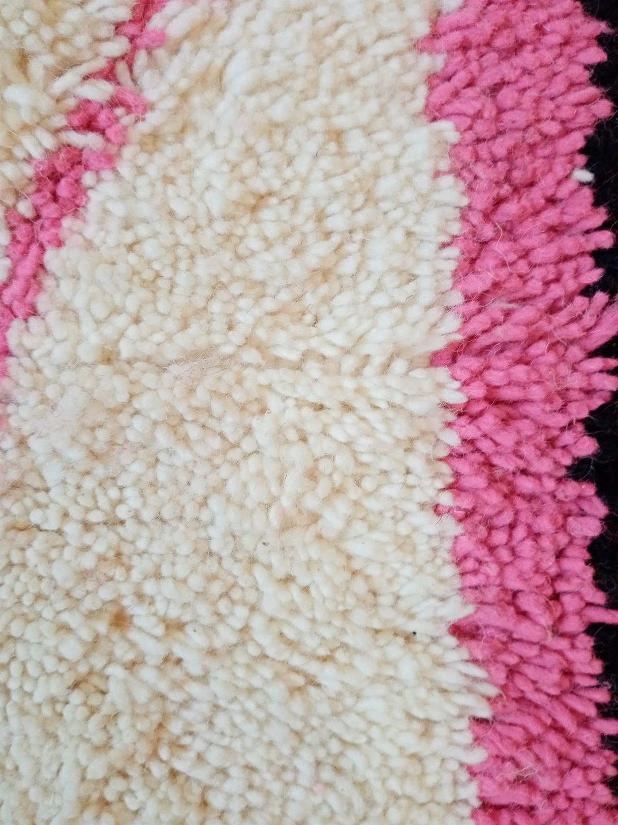 beni ourain pink - Beni ourain rug - orange rug 8x10 - moroccan rug 5x8